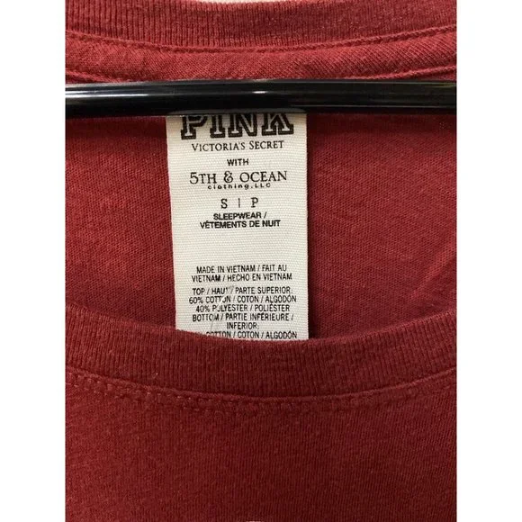 PINK VS Collegiate Collection Indiana Hoosiers Long Sleeve Crew T-Shirt - Picture 2 of 5